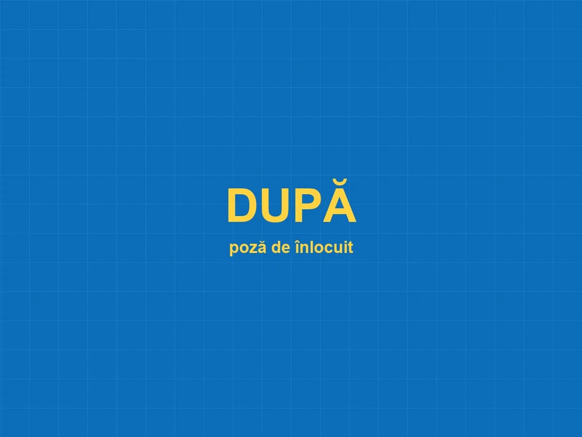 Imagine provizorie — spațiul după curățenie